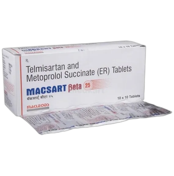 macsart beta 25mg tablet 10's